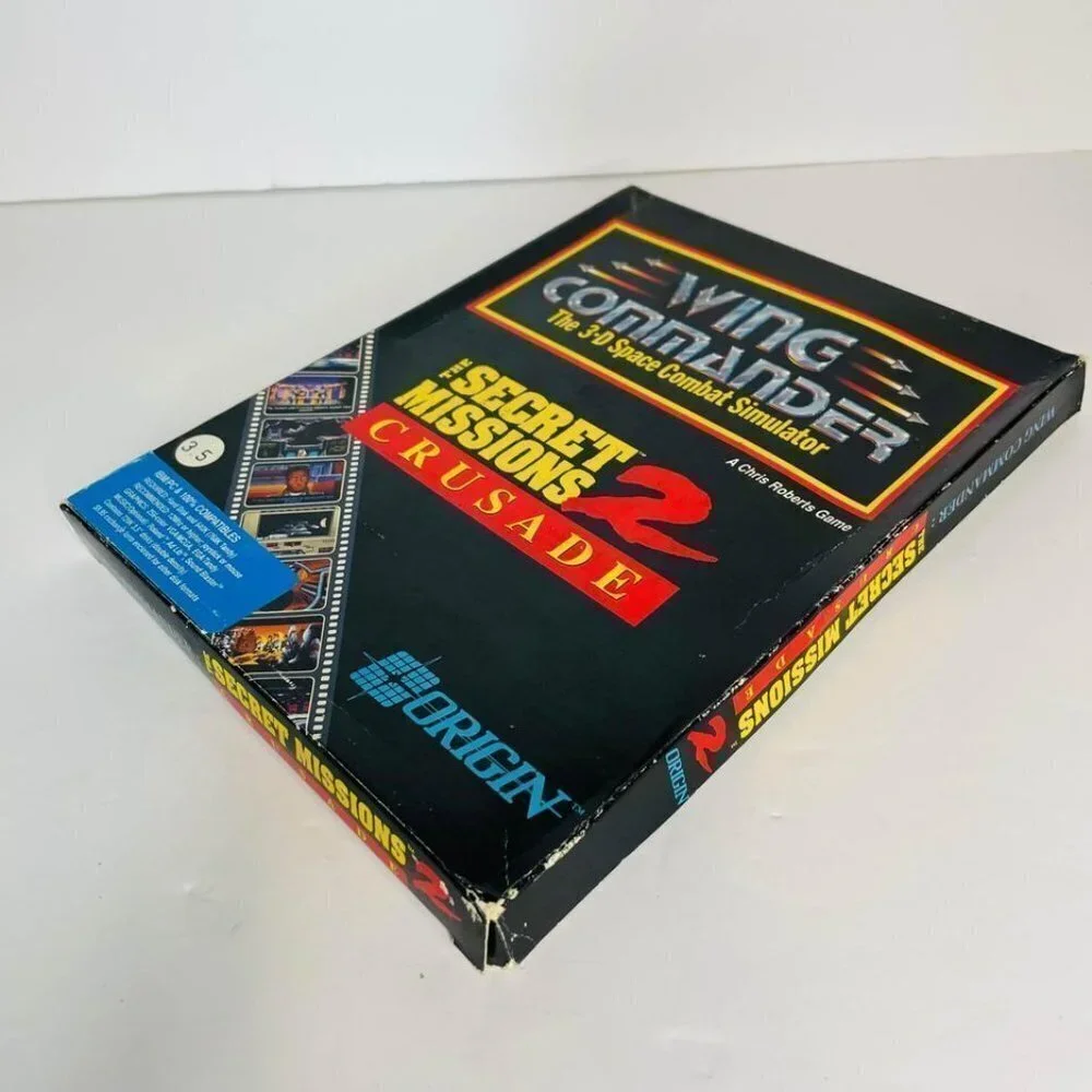 1991 ORIGIN WING COMMANDER The Secret Missions 2‎ Crusade - Picture 6 of 10